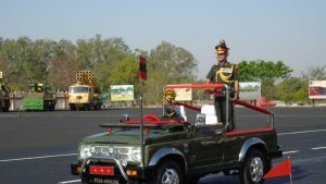 Army personnel felicitated in southern command investiture ceremony held under the aegis of sudarshan chakra corps .The Southern Command Investiture Ceremony was conducted at 3 EME Centre, Bairagarh,