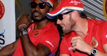 Chris Gayle  AB de Villiers inducted into RCB's hall of fame. West Indies great Chris Gayle and South African legend AB de Villiers have been inducted into the Royal Challengers Bangalore's (RCB) Hall of Fame