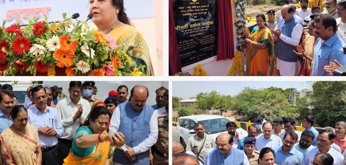 Hon’ble minister of state for railways inaugurated several projects for increasing infrastructure capacities & enhancing passenger amenities. Newly constructed Road Over Bridges at Palanpur – Umardashi, Unjha -