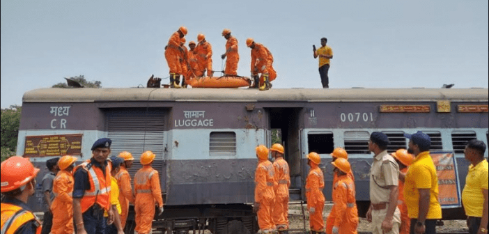 Cr conducts joint mockdrill with ndrf and other disaster management team. Central Railway CR Mumbai Division every year conducts joint mockdrill with National Disaster Response Force (NDRF) to check alertness