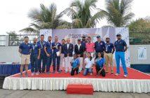 Yai multiclass sailing championship 2022 (in-mdl cup).The participants from Indian Navy's Sailing and Windsurfing teams