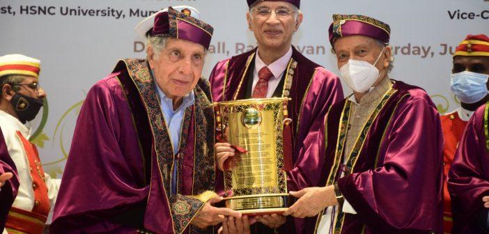 Ratan Tata awarded honorary doctorate by the