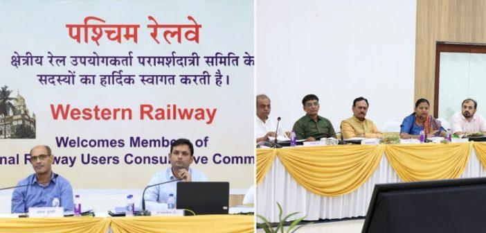 WR - GM Presided the zonal railway users consultative committee meeting. The second meeting of the 34th Zonal Railway Users Consultative