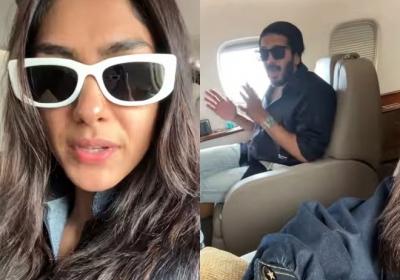 Dulquer hilariously mocks Mrunal in banter-filled post. Actor Dulquer Salmaan and his co-star Mrunal Thakur are definitely very excited