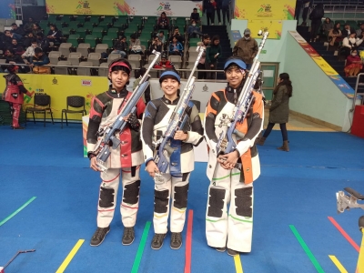 Shooting: Mehuli wins women's rifle tria...