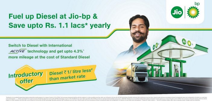 Jio-bp launches new diesel that offers savings