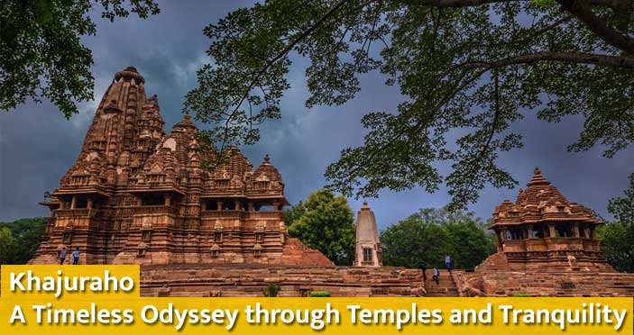 Khajuraho draws travelers seeking a glimpse into the country's glorious past.