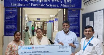 Bank of India presents accidental insurance