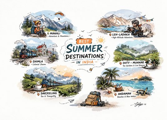 Top 8 Best Summer Destinations in India 2026 to Beat the Heat