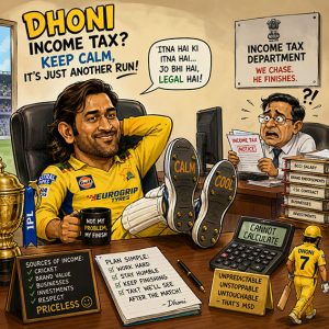 If MS Dhoni Is the Highest Taxpayer