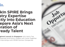 SPEAKIN SPIRE Brings Industry Expertise Directly Into Education To Prepare Asia’s Next Generation of Job-Ready Talent