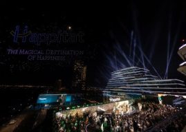 Happitat Celebrates Its Grand Opening, Transforming Over 200,000 Sq.m. from Land to Sky with a Record-Breaking 2,222-Drone Show, as Zhou Yiran Leads Over 100 Artists in a Festival of Happiness