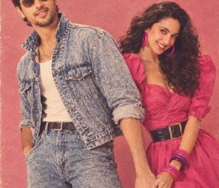 Kiara Advani-Sidharth Malhotra jump on the 80’s AI pic trend