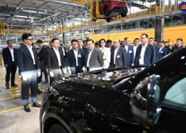 President Of Myanmar Visits VinFast Manufacturing Complex  In Hai Phong