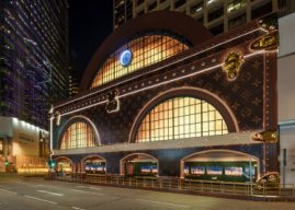 Louis Vuitton’s Art of Travel pulls into the station at Louis Vuitton Central Station – the Landmark pop-up in Hong Kong